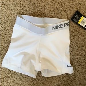 NWT Nike pro spandex shorts